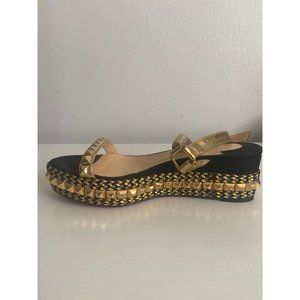 Christian Louboutin Platform Sandal 37 Black